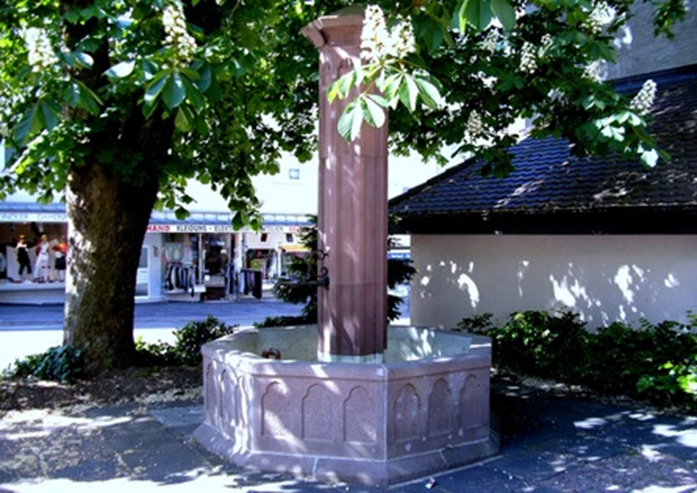 Bertholdbrunnen in der Lichtentaler Straße in Baden-Baden