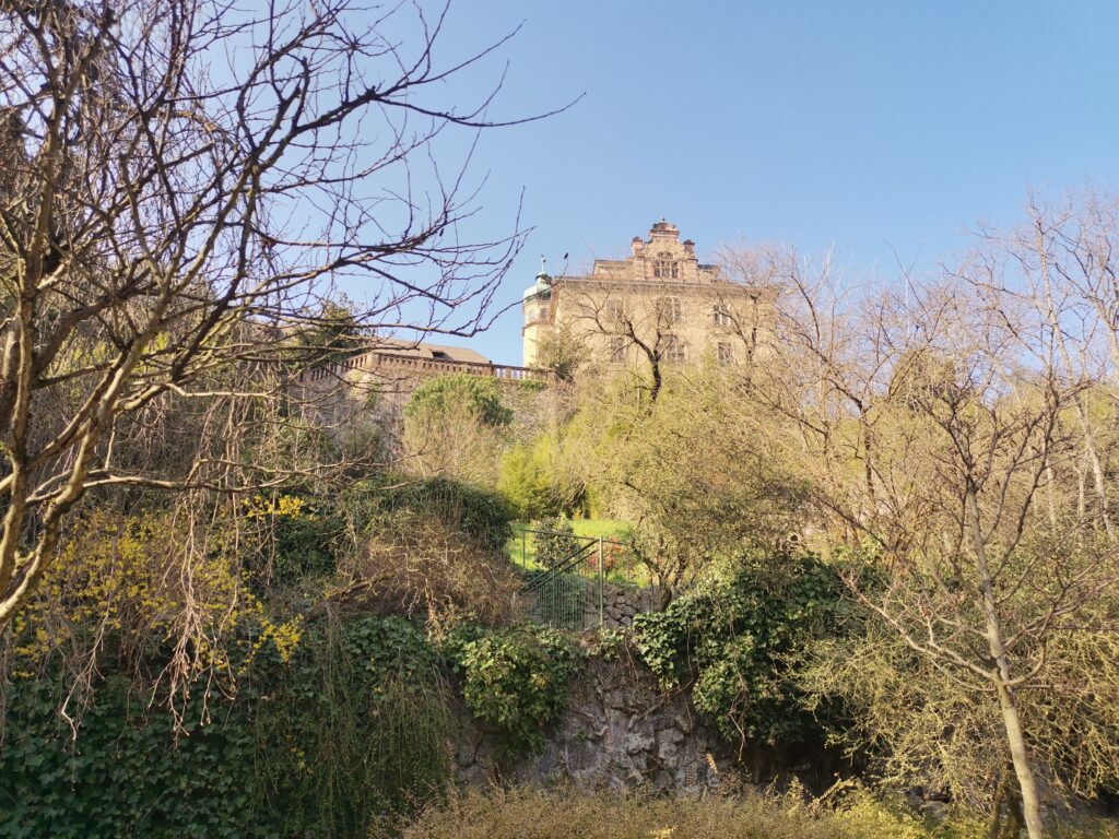 Neues Schloss Baden-Baden – historische Gesamtansicht