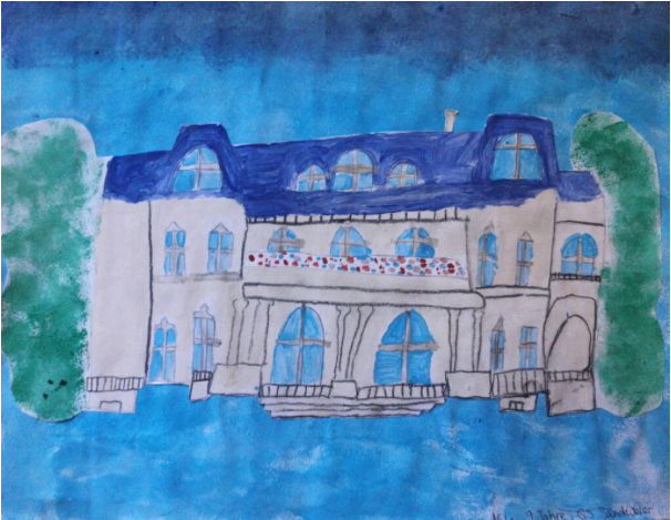 Weltkulturerbe Baden-Baden – Kinderzeichnung